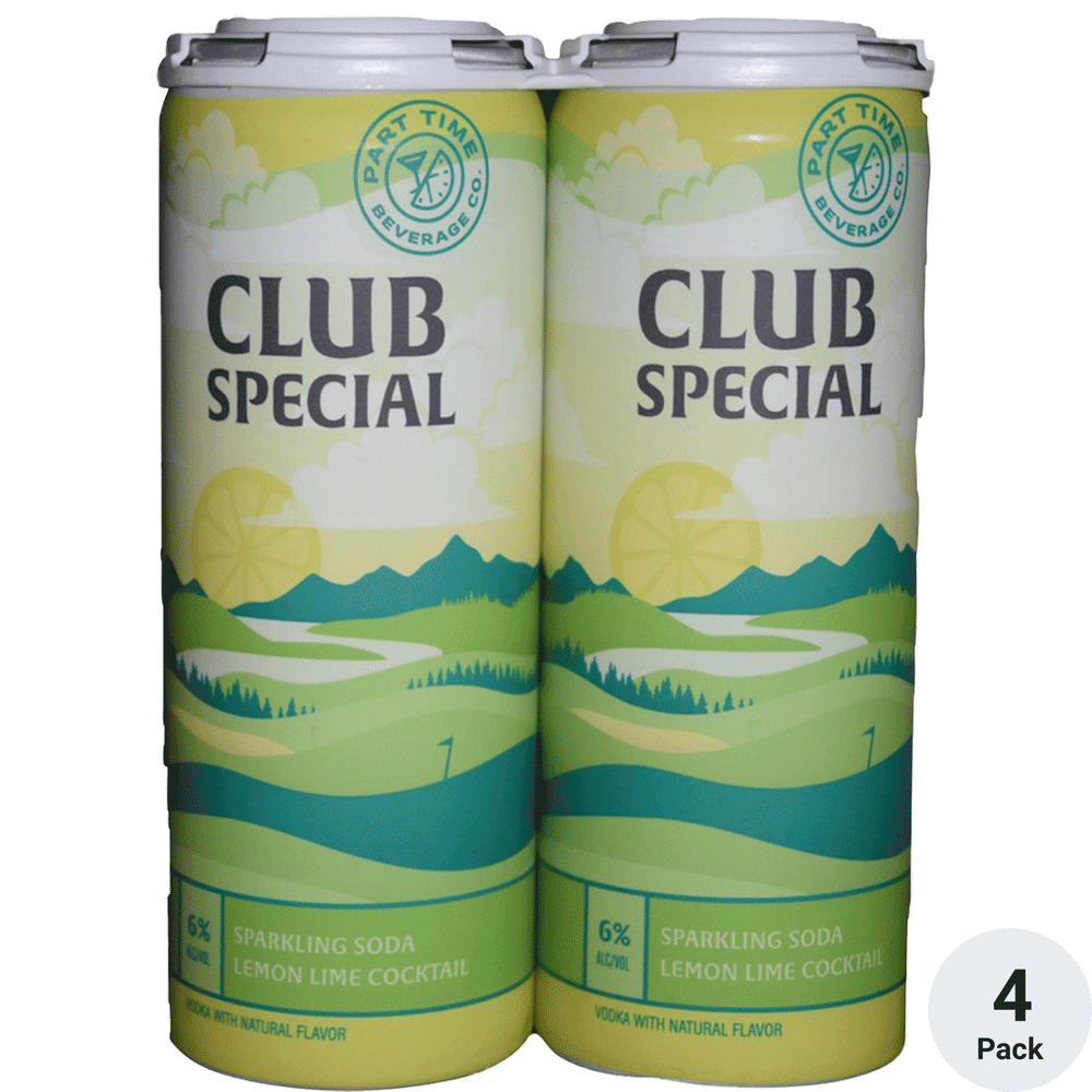 Part Time Beverage Co. Club Special Vodka Soda Total Wine & More