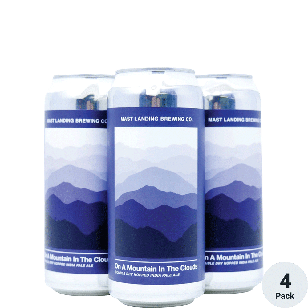 Mast Landing On a Mountain in the Clouds 4pk-16oz Cans