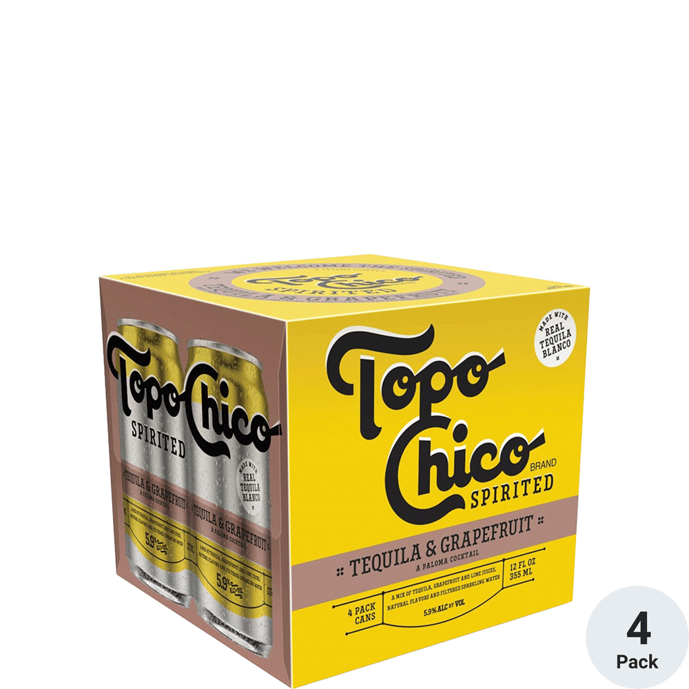 Topo Chico Spirited Tequila Grapefruit Total Wine & More