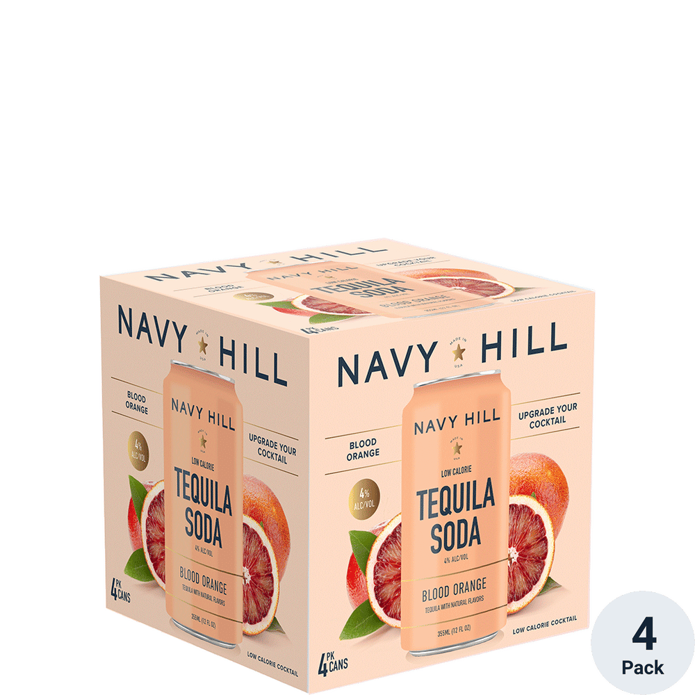 Navy Hill Blood Orange Tequila Soda Total Wine & More