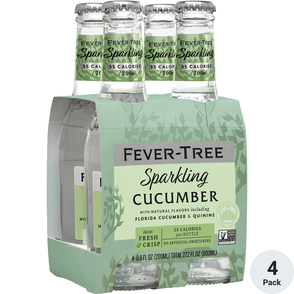 Fever Tree Sparkling Cucumber Tonic 4pk -6.8oz Btl