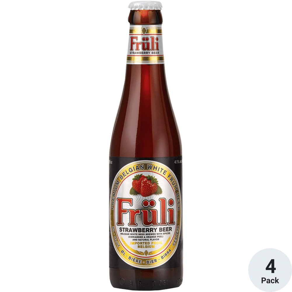 Fruli Strawberry Beer 4pk-11oz Btls