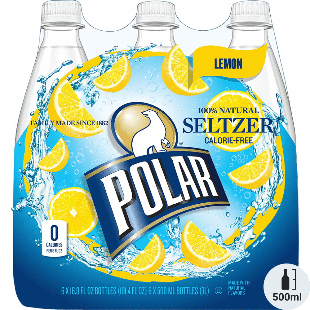 Polar Seltzer Lemon