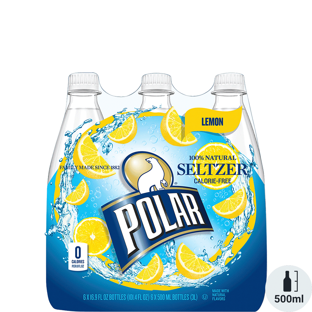 Polar Seltzer Lemon