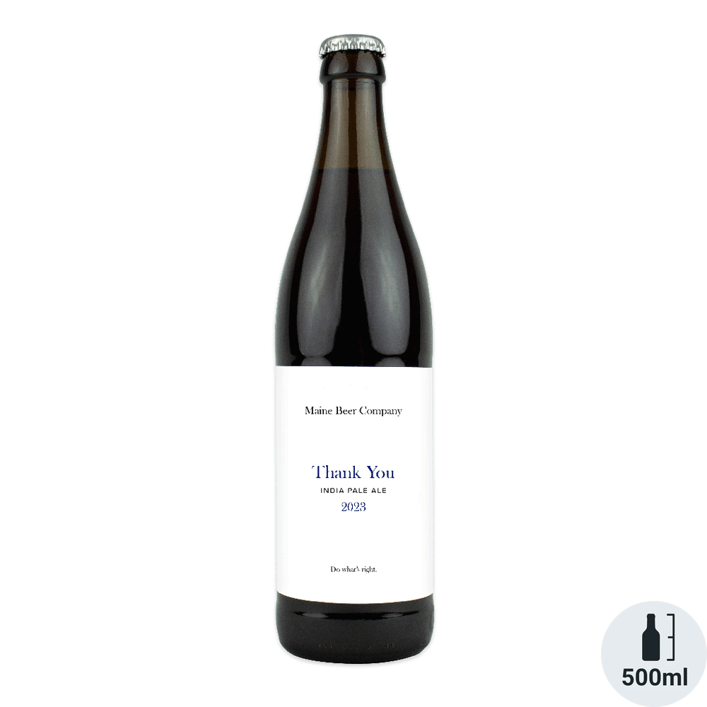 Maine Beer Thank You 2023