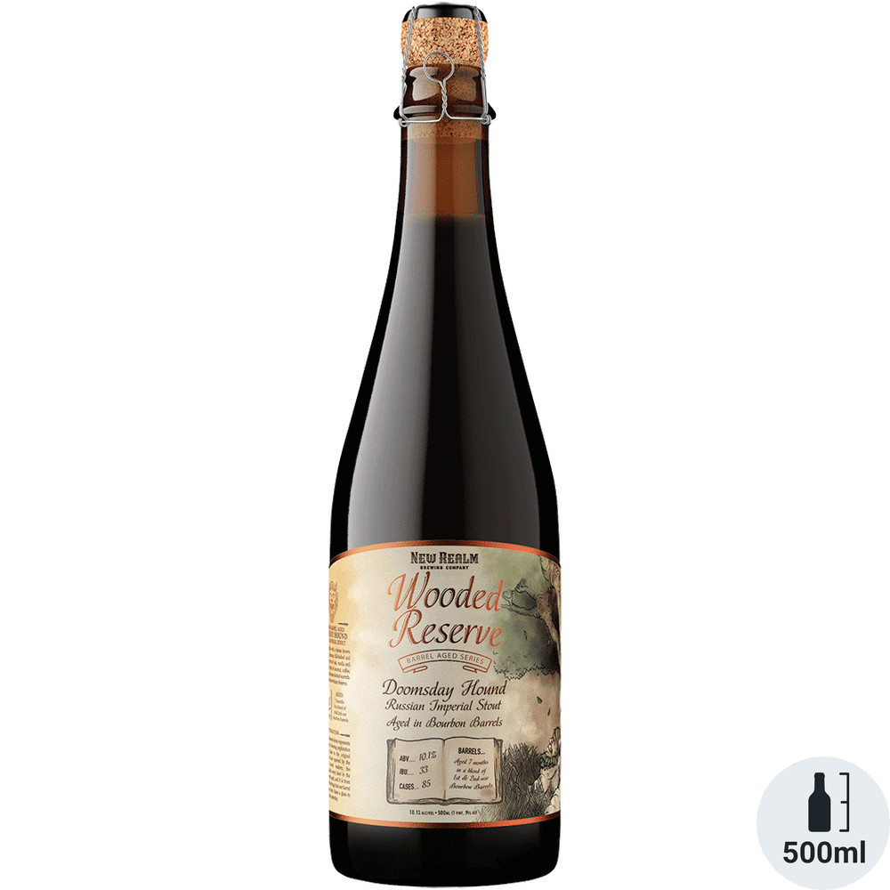 New Realm Wooded Reserve Blonde Pastry Stout Rum BA with Coffee&Cacao