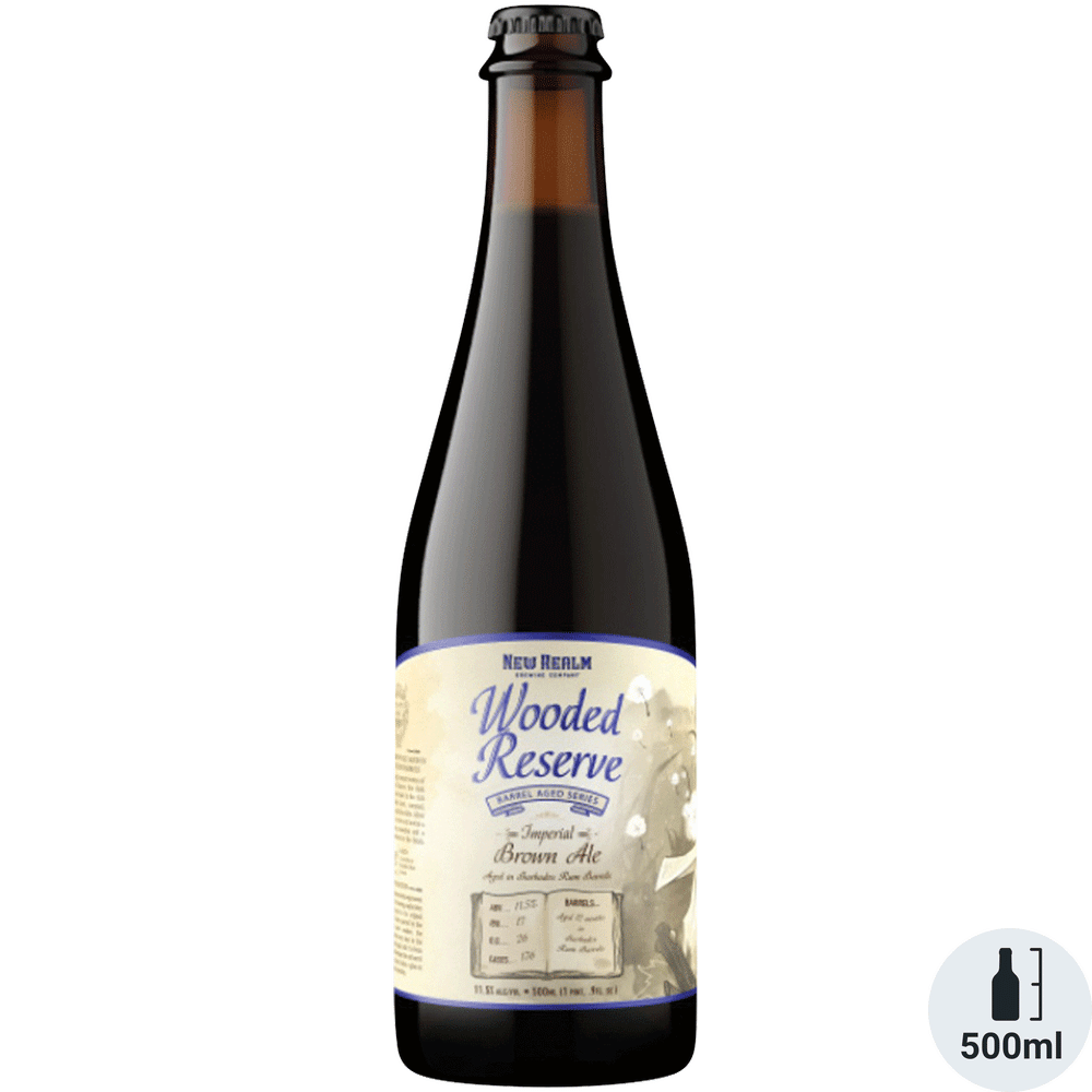 New Realm Wooded Reserve - Imperial Brown Ale Aged in Bourbon Barrles