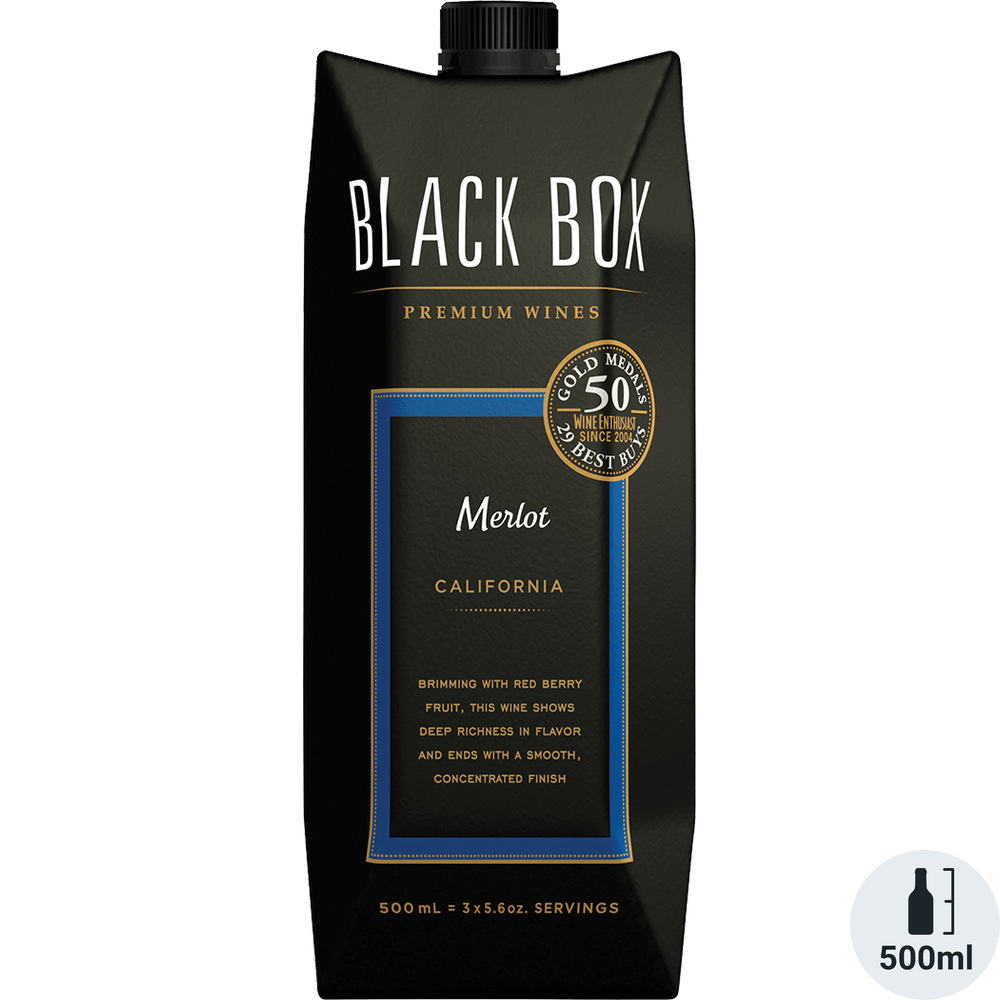 Black Box Merlot  500ml