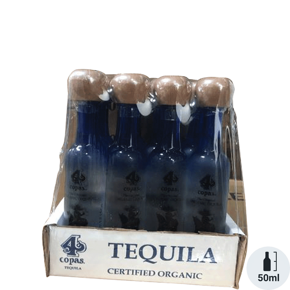 4 Copas Blanco Tequila