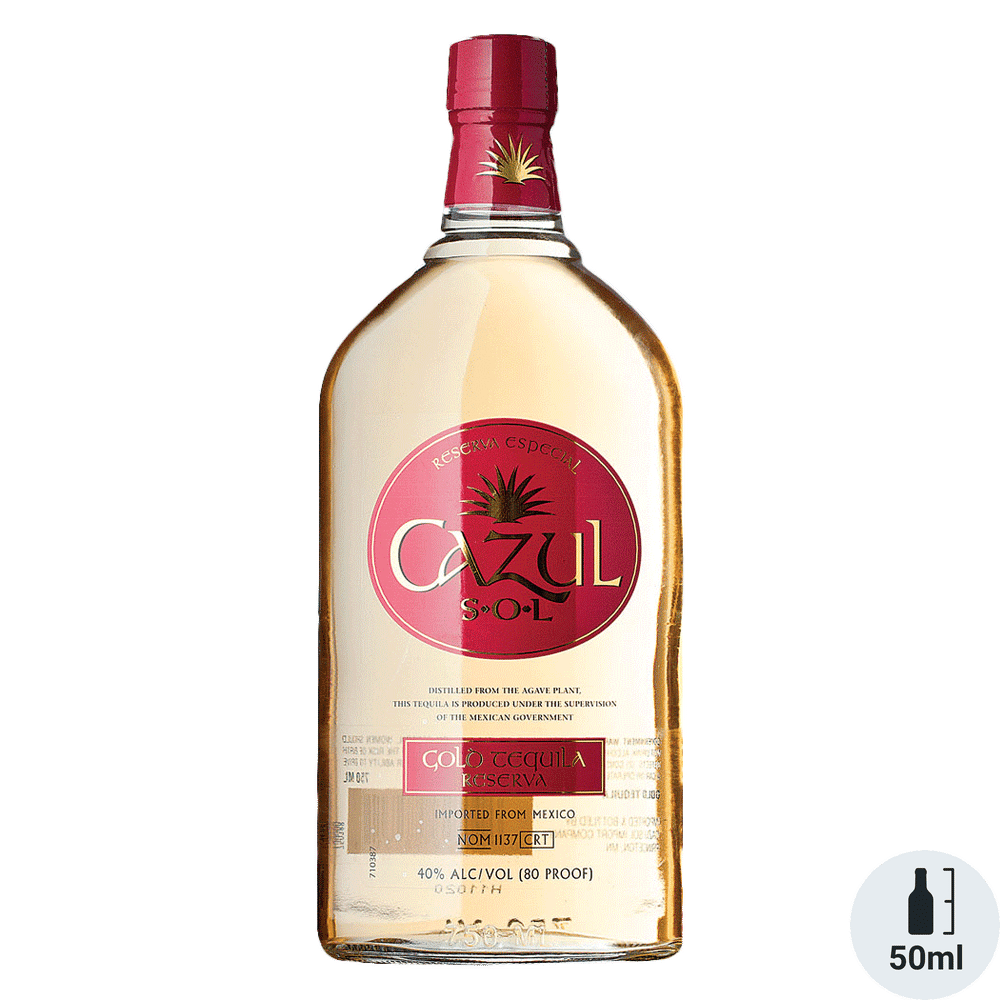 Cazul Sol Gold Tequila