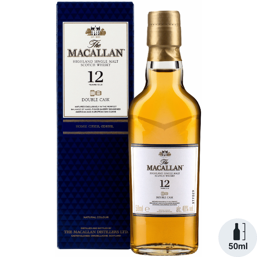 Macallan 12 Yr Double Cask Single Malt Scotch | Total Wine & More