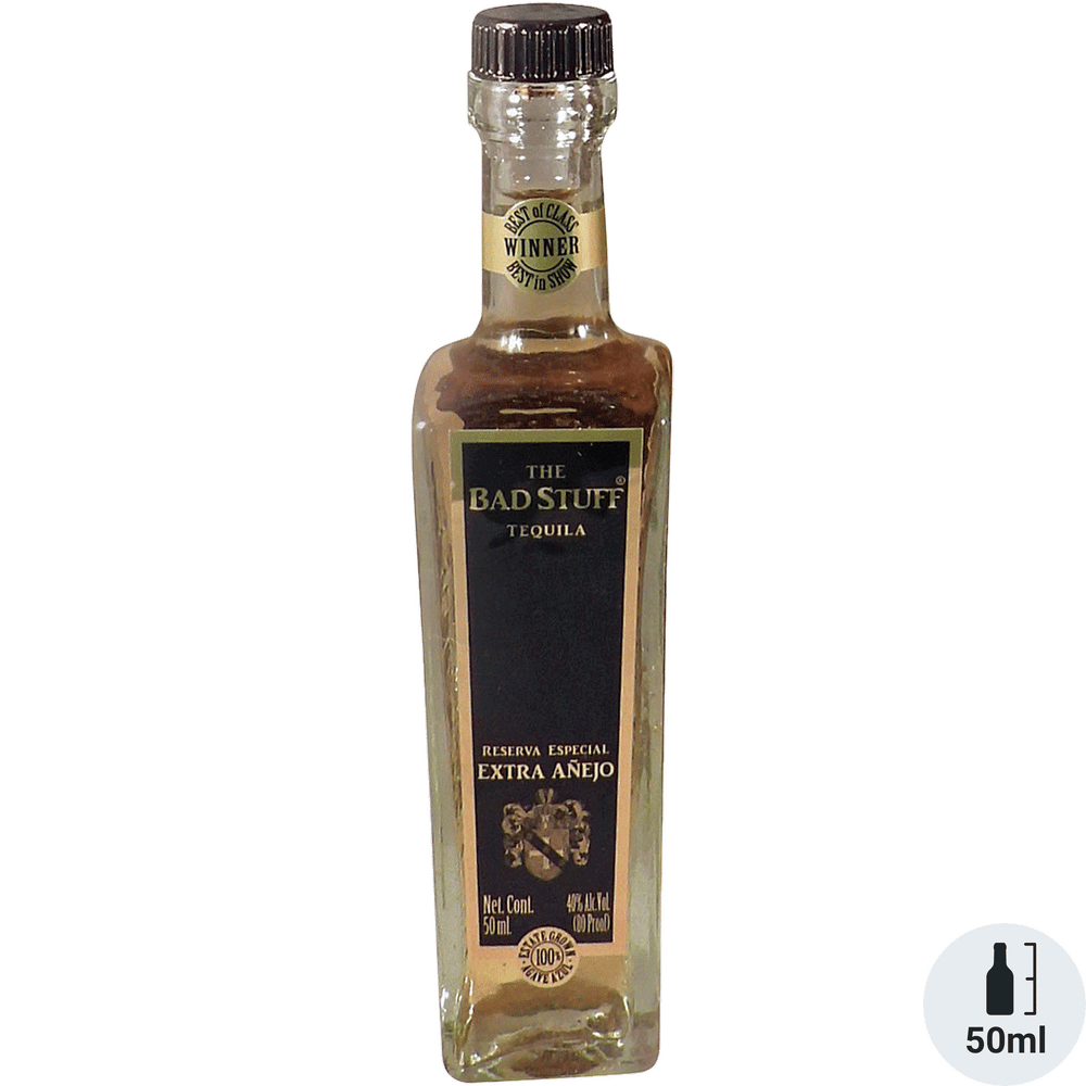The Bad Stuff Extra Anejo Tequila