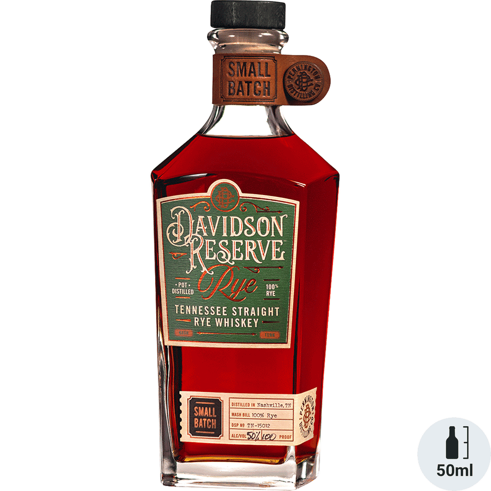 Davidson Reserve Tennessee Straight Rye Whiskey