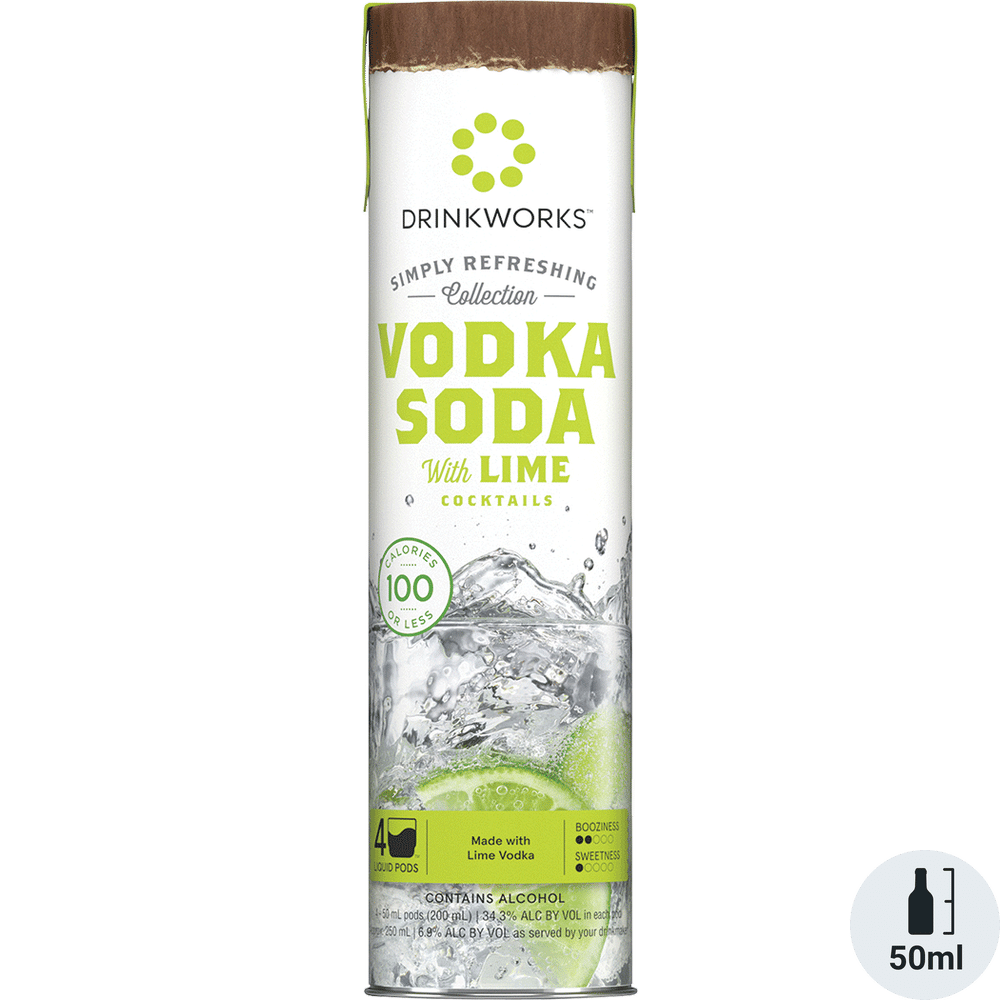 Drinkworks Simply Vodka Soda Lime