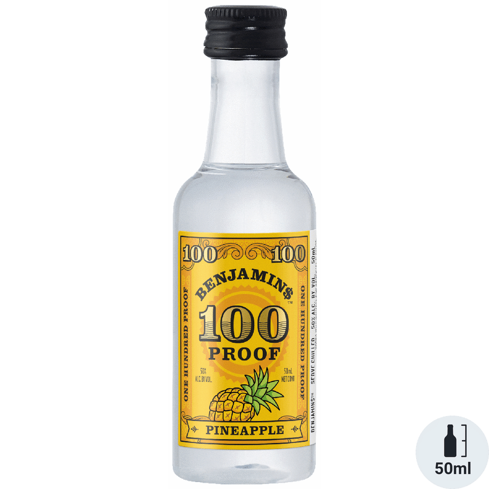 Benjamins 100 Proof Pineapple Vodka