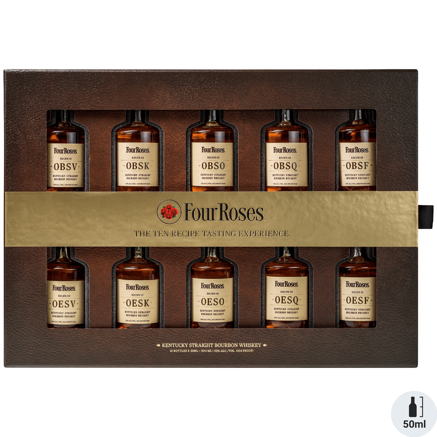 Four Roses Bourbon The Ten Recipe Tasting Experience Gift