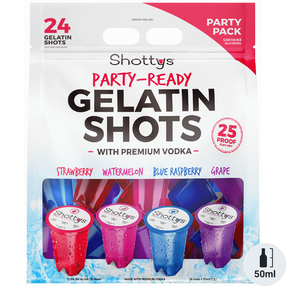 Shottys Classic Vodka Based Variety