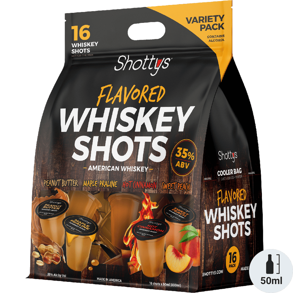 Shottys Flavored Whiskey Shots