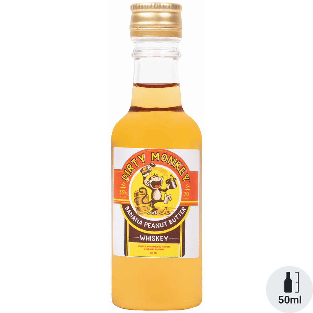 Dirty Monkey Peanut Butter Banana Whiskey