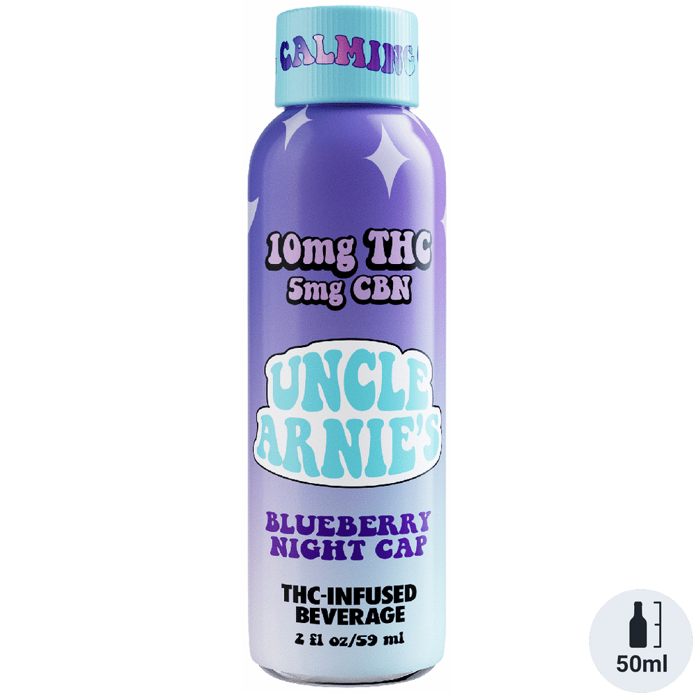 Uncle Arnie's THC 10mg Blueberry Nightcap Mini