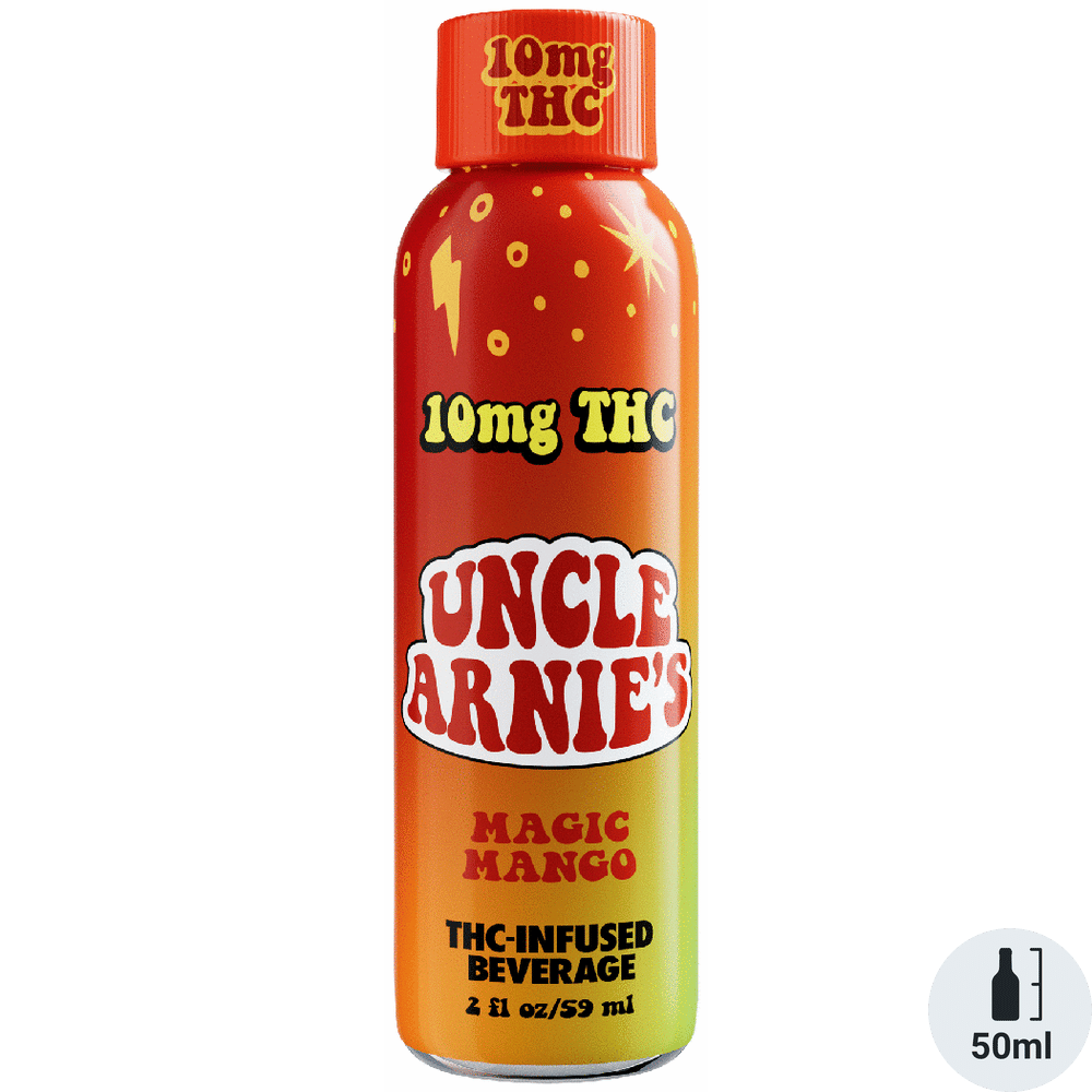 Uncle Arnie's THC 10mg Magic Mango Mini