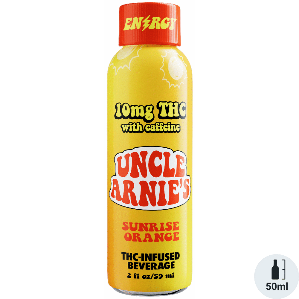 Uncle Arnie's THC 10mg Sunrise Orange Mini