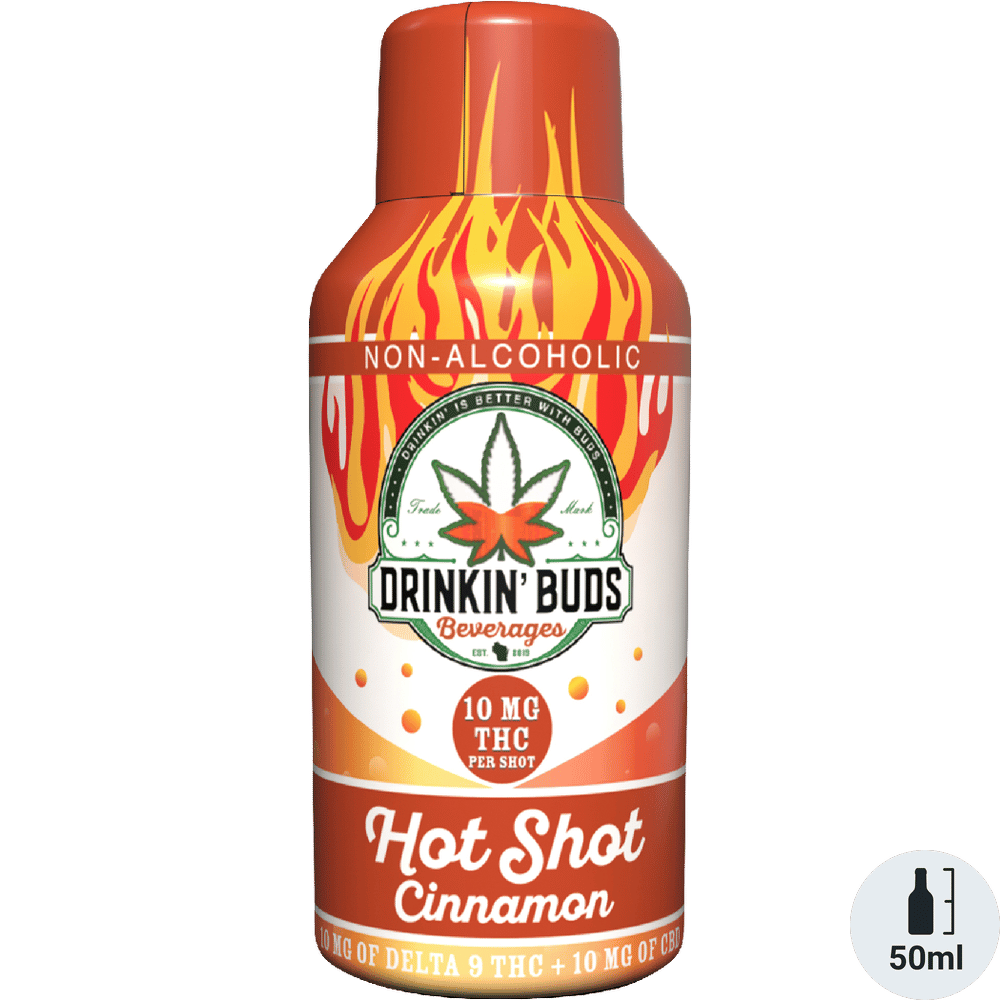 Drinkin' Buds THC 10mg Hot Shot
