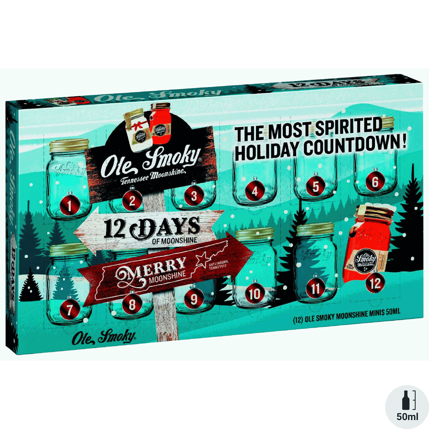 Ole Smoky 12 Days Of Moonshine Calendar Gift
