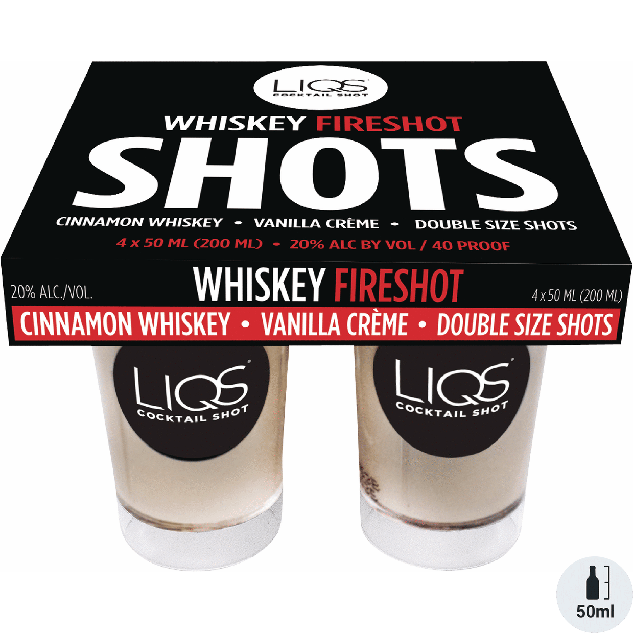 LIQS Whiskey Fireshot