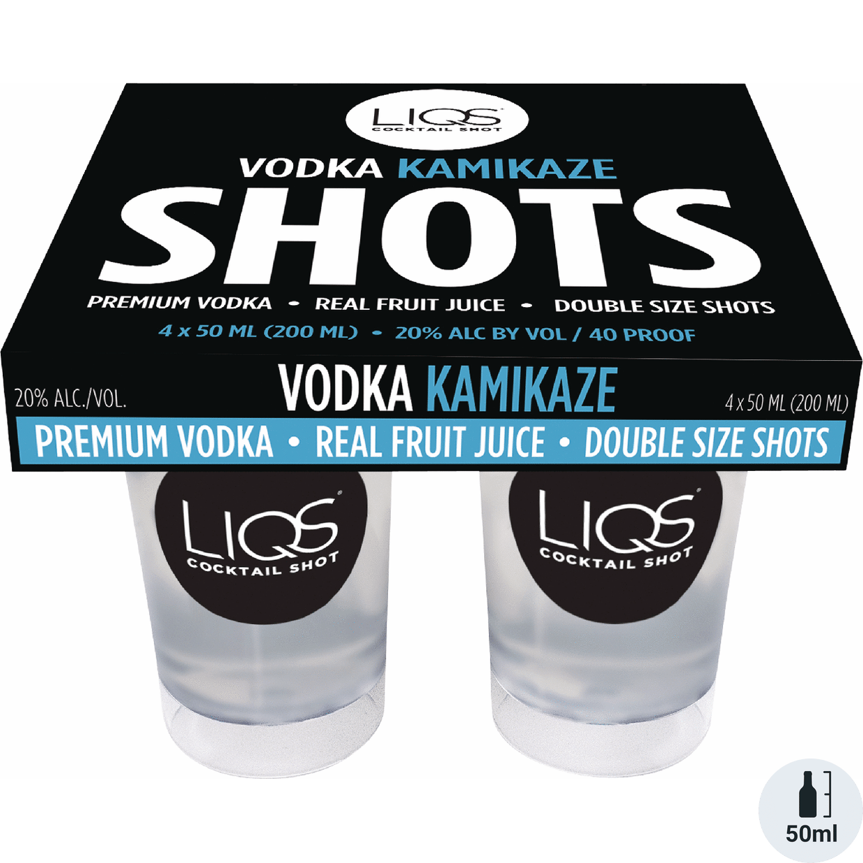LIQS Vodka Kamikaze
