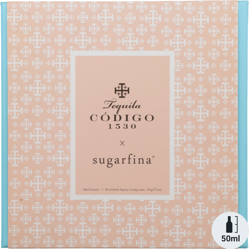 Codigo 1530 Tequila Rosa Blanco with Sugarfina