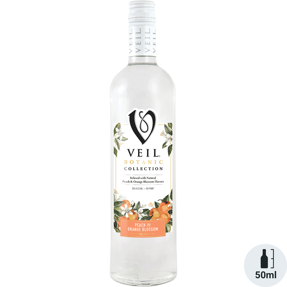 Veil Botanic Peach and Orange Blossom Vodka