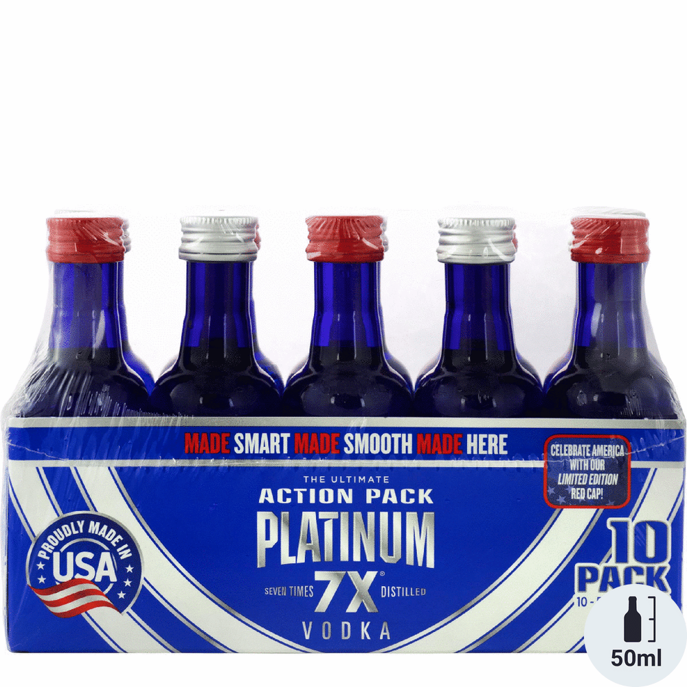 Platinum Vodka 7X Action Pack