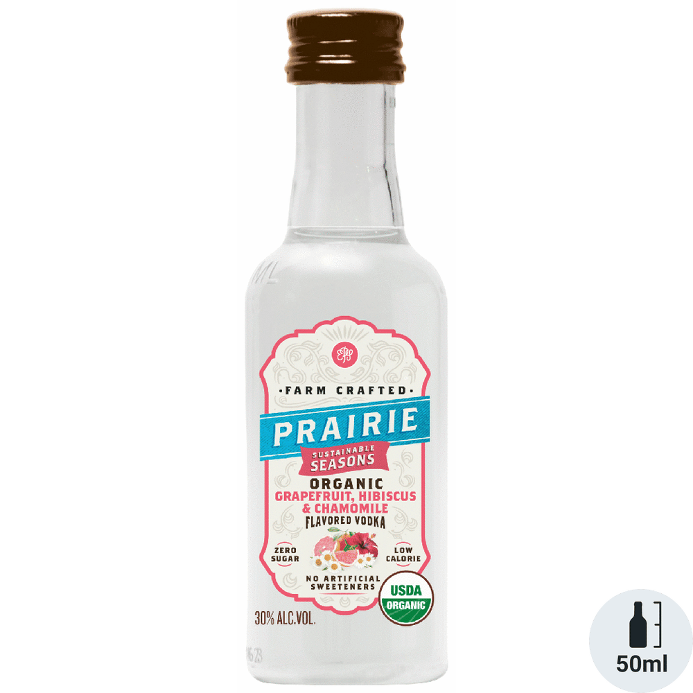 Prairie Organic Grapefruit Hibiscus Chamomile Vodka
