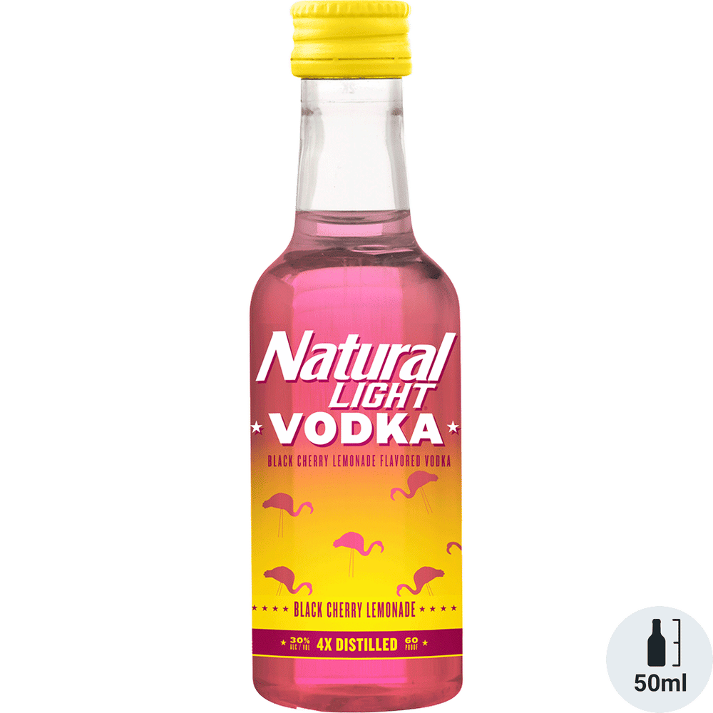 Natural Light Black Cherry Lemonade Vodka