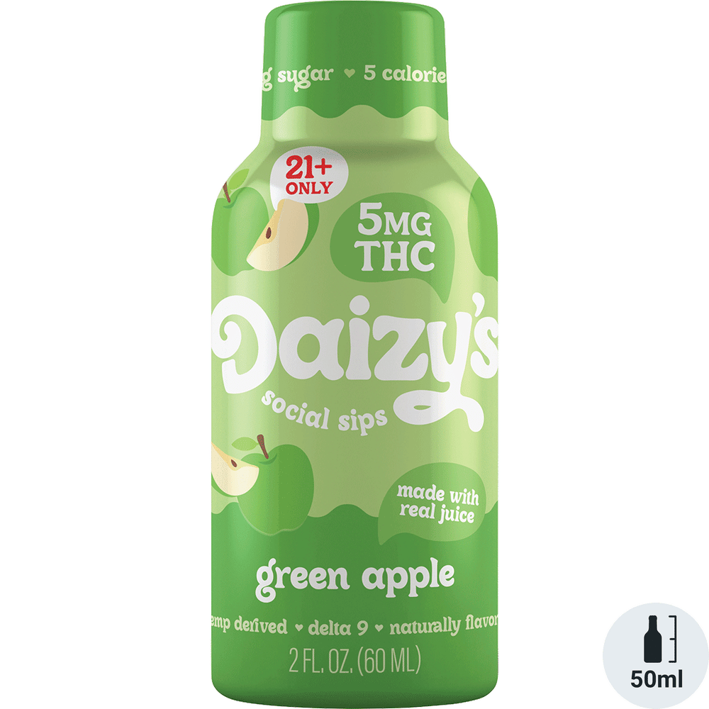 【んけ】Spiced Apple 20ml Green Apple15ml Daizy's THC 5mg Green Apple Mini | Total Wine & More