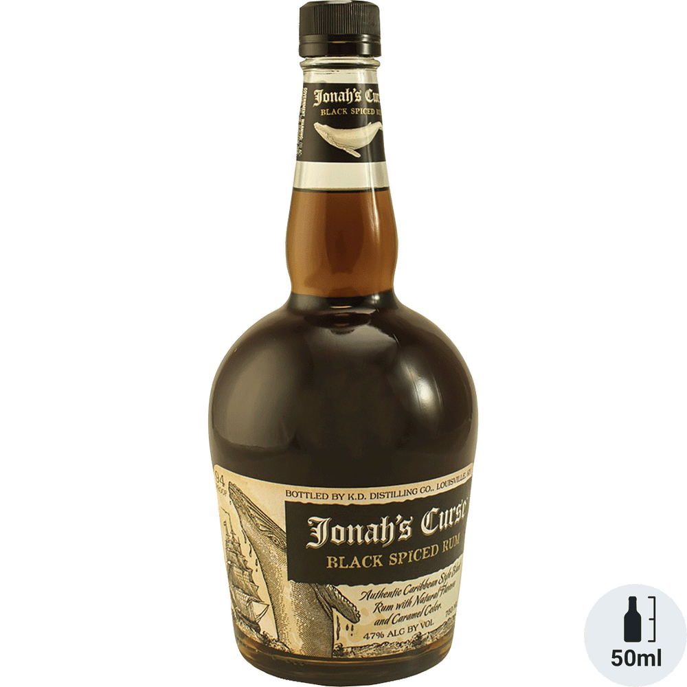 Jonah's Curse Black Spiced Rum 50ml
