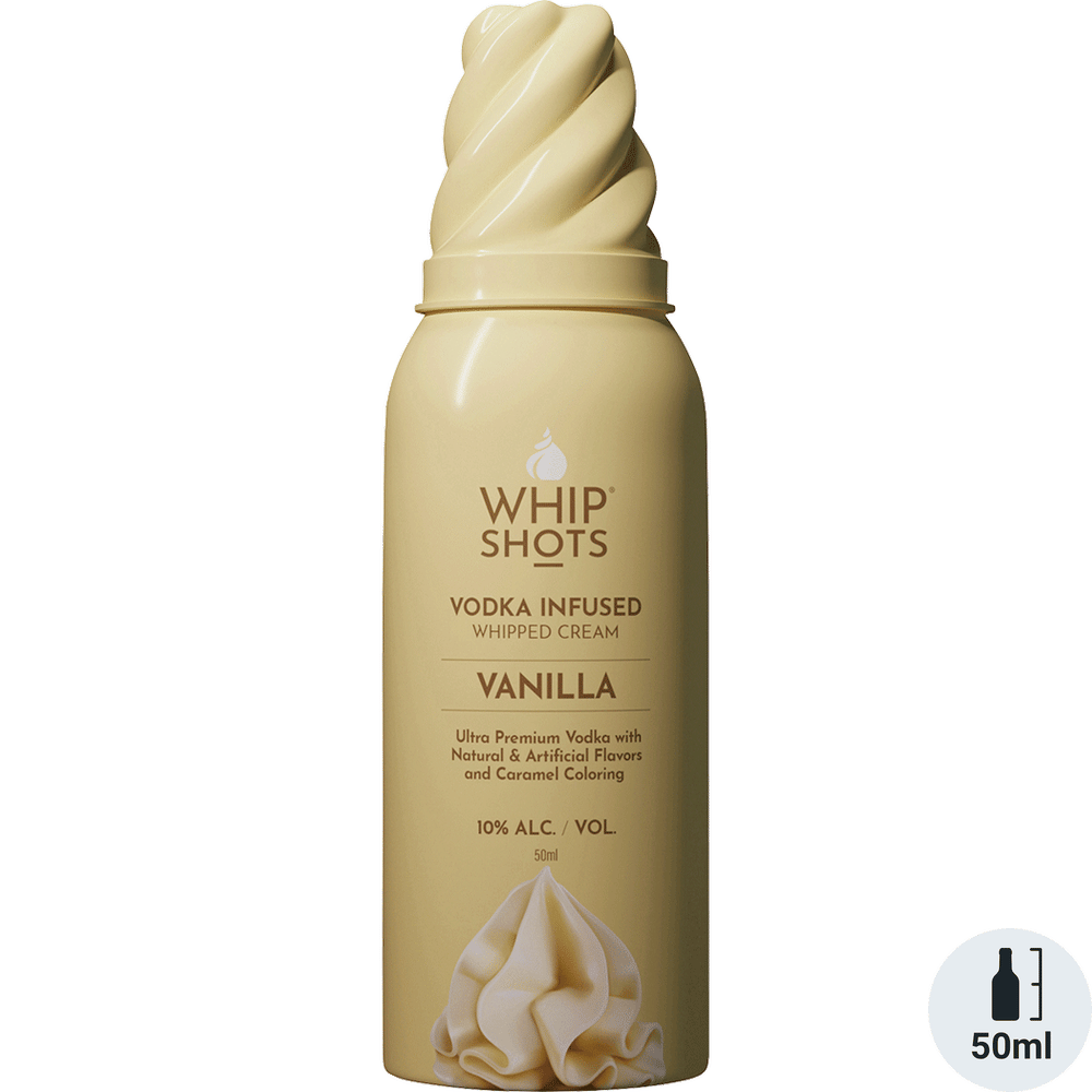 Whip Shots Vanilla Vodka Infused Whipped Cream Total Wine & More