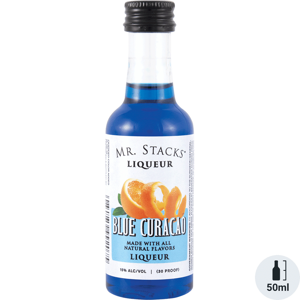 Mr Stacks Blue Curacao Liqueur 50ml