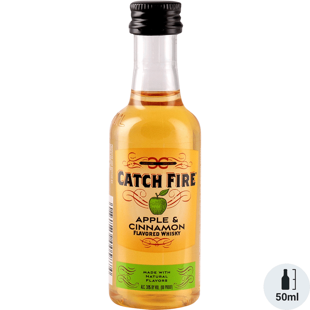 Catch Fire Apple & Cinnamon Whisky 50ml