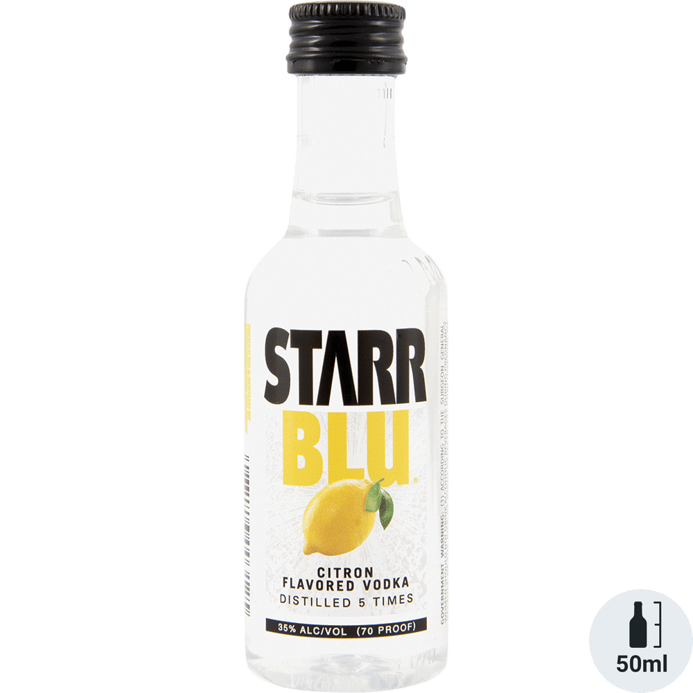 Starr Blu Vodka Citron 50ml