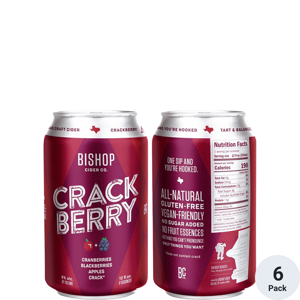 Bishop Cider Crackberry Cider