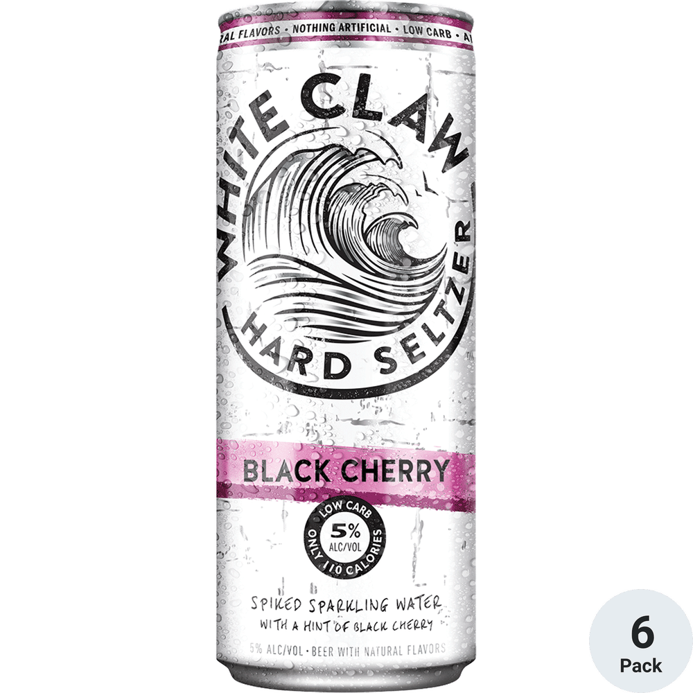 White Claw Hard Seltzer Black Cherry Total Wine More
