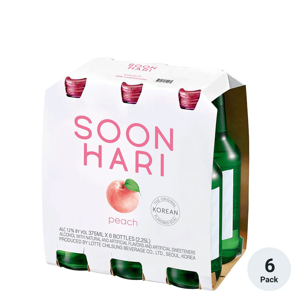 Soonhari Peach Soju