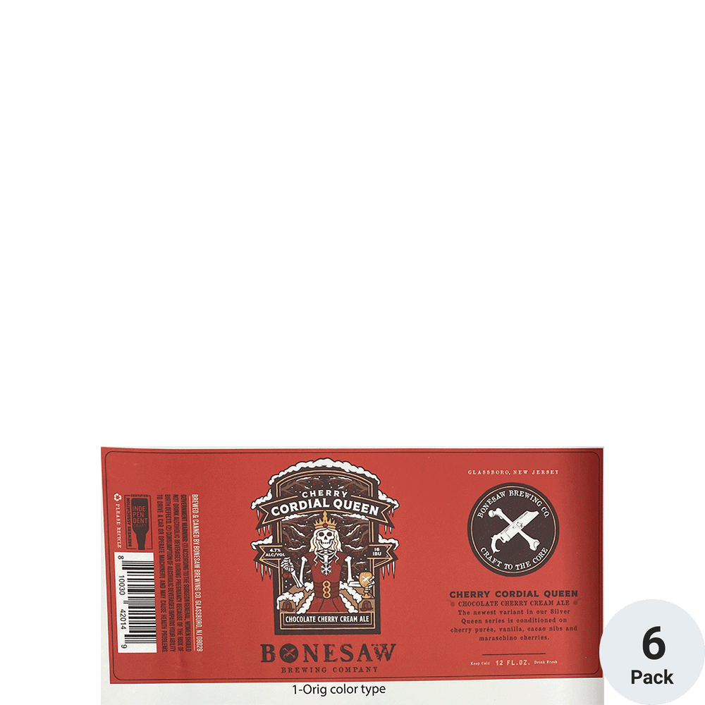 Bonesaw Cherry Cordial Queen | Total Wine & More