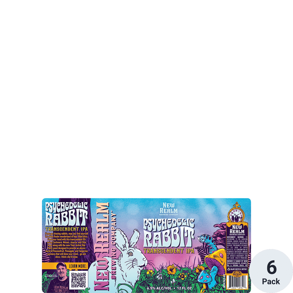 New Realm Psychedelic Rabbit IPA | Total Wine & More