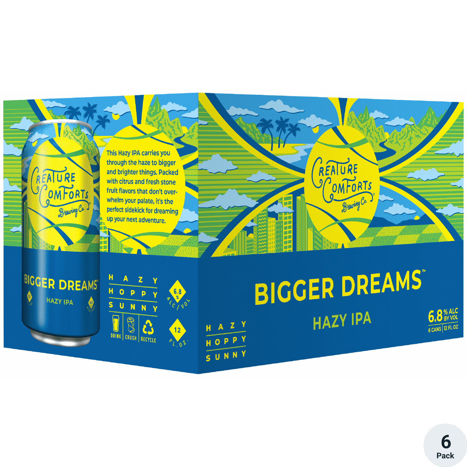 Creature Comforts Bigger Dreams Hazy IPA