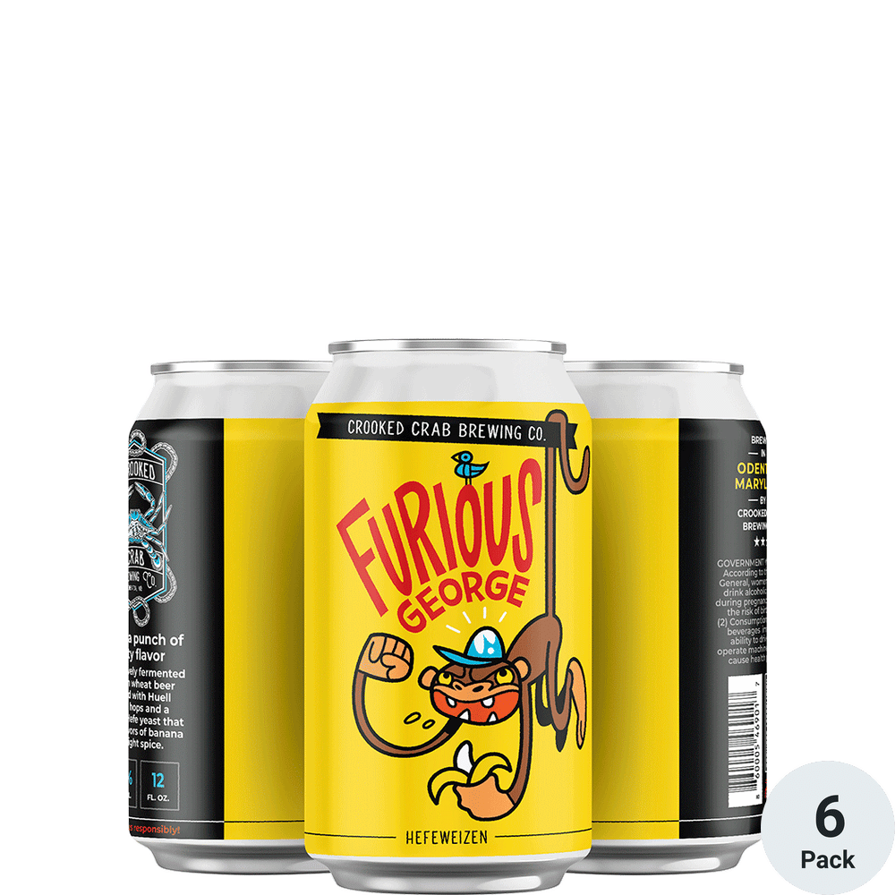 Crooked Crab Furious George Hefeweizen