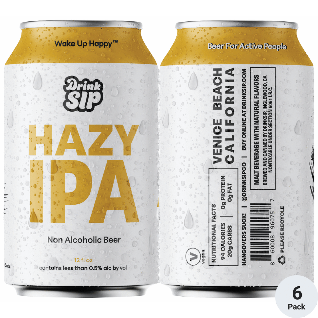 DrinkSip Non-Alcoholic Hazy IPA