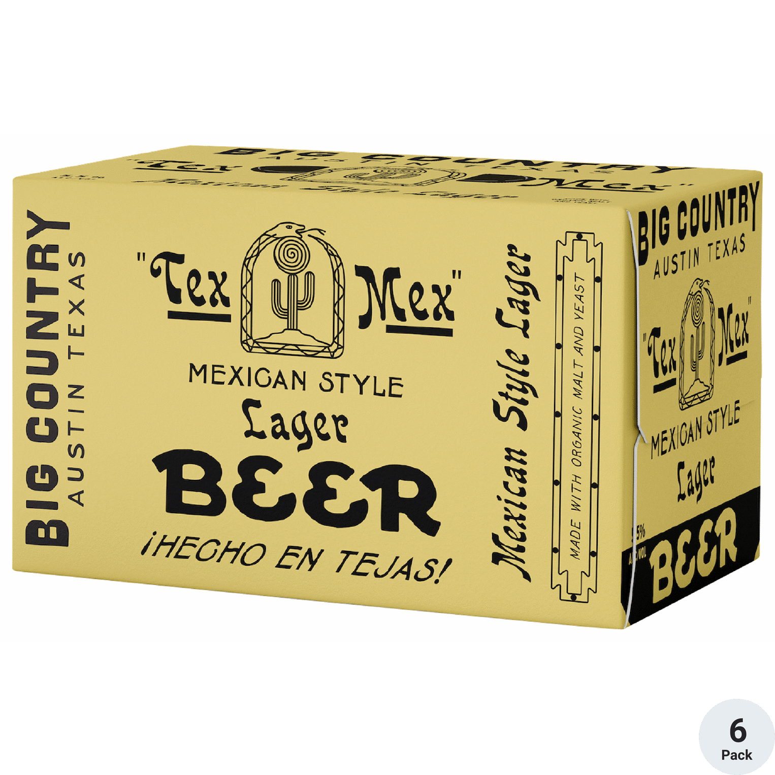 Big Country Organic Brewing Co. TexMex Lager